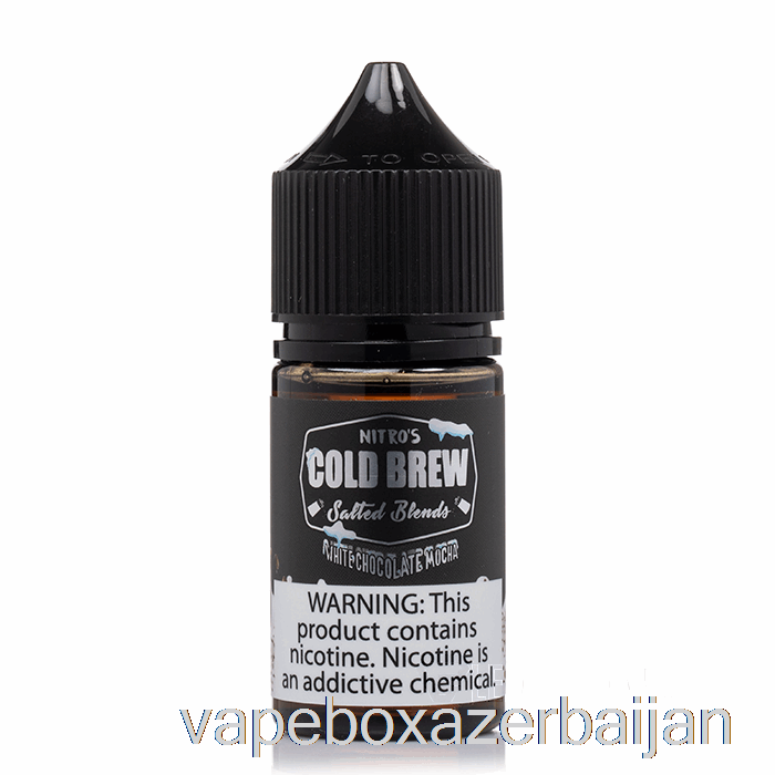 Vape Azerbaijan White Chocolate Mocha - Nitros Cold Brew Salts - 30mL 25mg